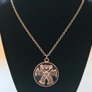 Pre Colombian Design Necklace